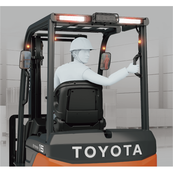 Xe nâng điện 3 bánh 1.0 tấn - 2.0 tấn Toyota 8FBE
